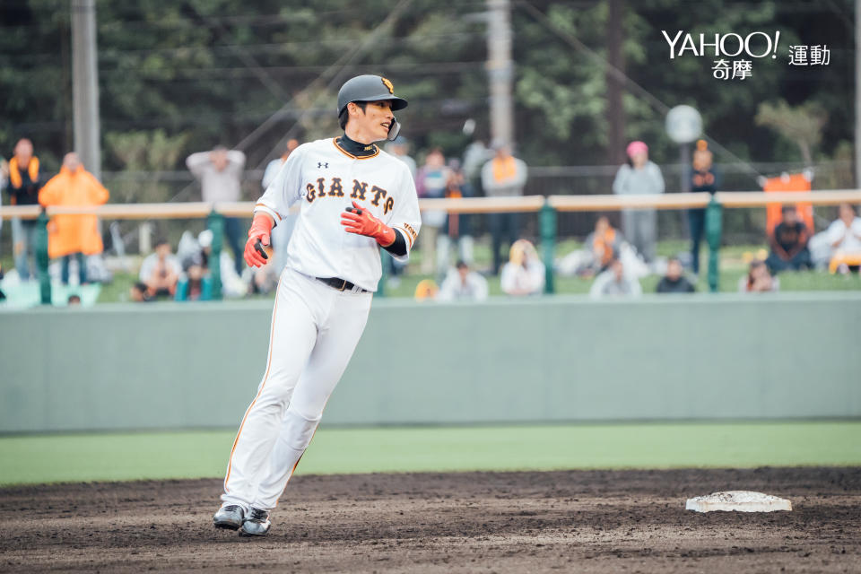 曾效力北海道日本火腿鬥士以及讀賣巨人的的陽岱鋼，新年度重返日職體系，加盟二軍新球隊Oisix新潟Albirex。（資料照，李尚軒／攝）