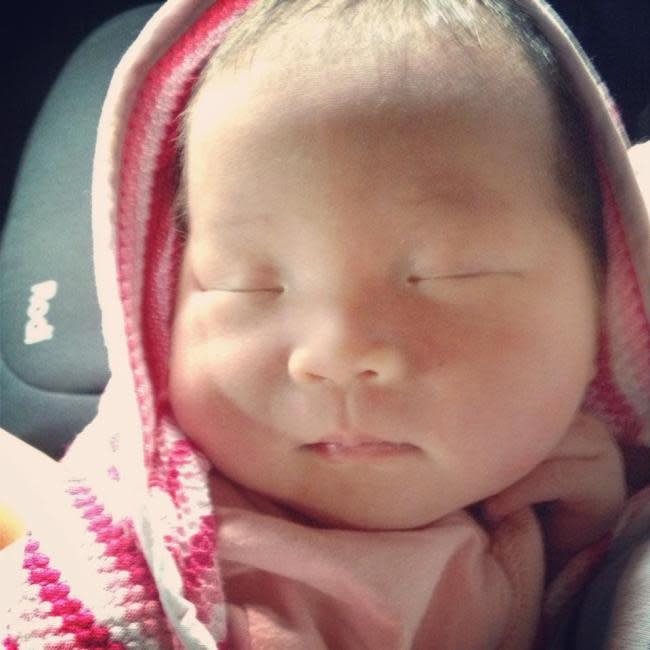 3.5-month-old Neira Ng is battling for survival (Photo: From "Save Neira" blog)