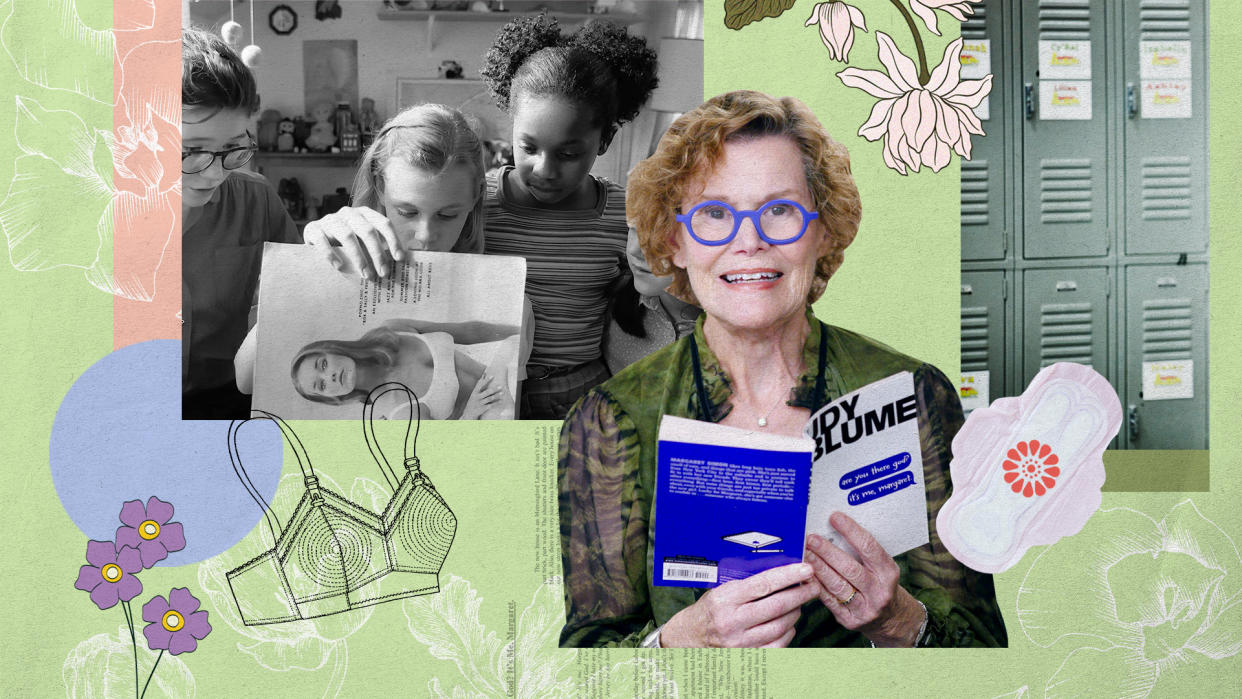 Judy Blume's signature book was first published in 1970. (Photo: Getty Images; Illustration by Aisha Yousaf, Yahoo)