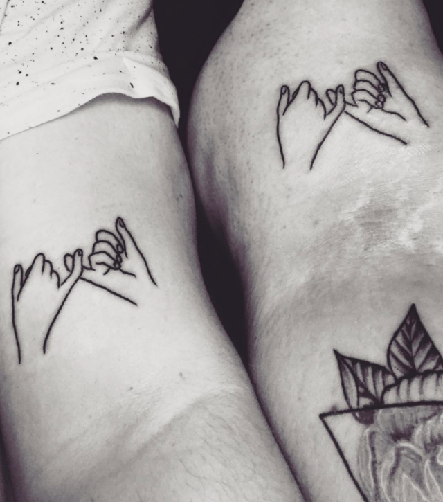 17 minimalist tattoo ideas for couples