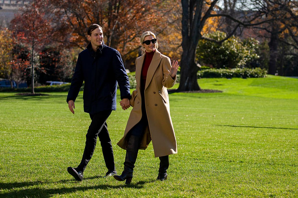 <p>Ivanka and Jared reportedly spend $30m on lot on high-security Miami island</p> (Getty Images)