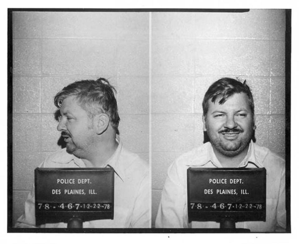 Mugshot of John Wayne Gacy from 1978