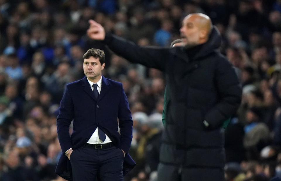 Mauricio Pochettino (left) has been linked with Manchester United (PA Wire)