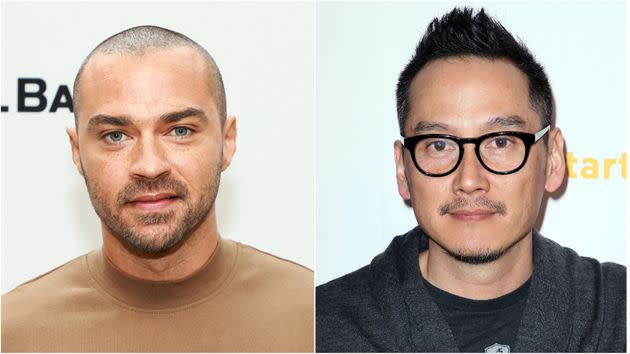 Jesse Williams (left) and Glenn Kaino.