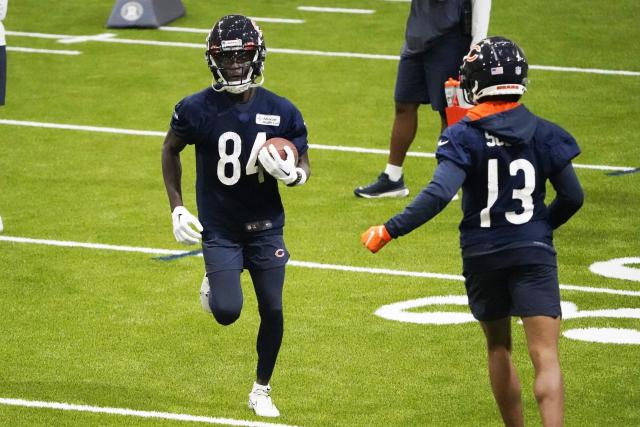 Watch: Former Rutgers star Aron Cruickshank with an acrobatic catch at Chicago  Bears training camp