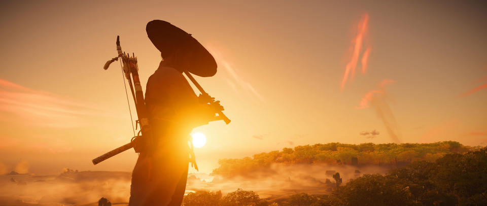 The sunsets are beautiful in this game. (Photo: Sucker Punch)