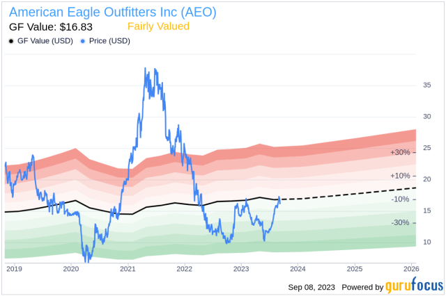 American Eagle Outfitters AEO shares plunge after earnings report