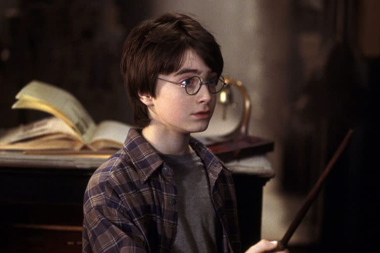 Daniel Radcliffe en Harry Potter y la piedra filosofal