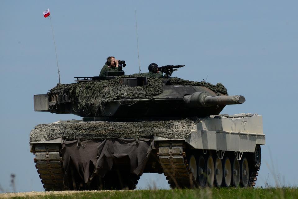 poland tank nato strong europe tank challenge leopard 2a5