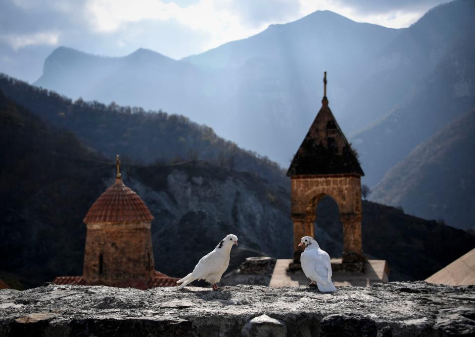 El monasterio que pasa de Armenia a Azerbaiyán tras el alto el fuego