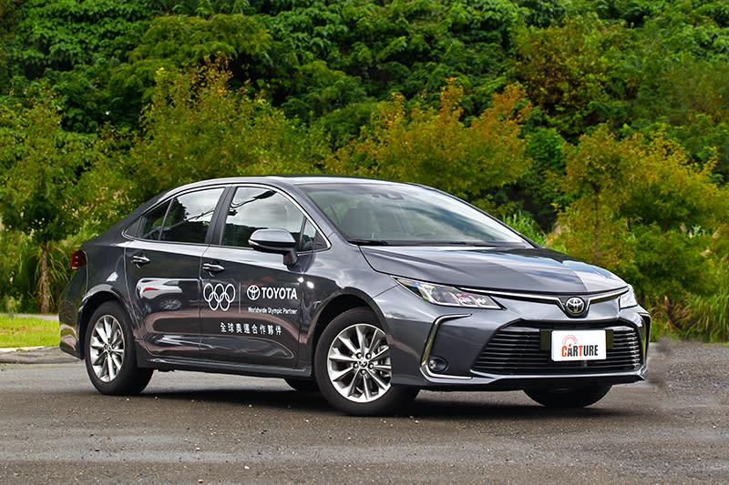 Corolla Altis的4,630mm車長竟是四車中最長者，2,700mm的軸距也排第二名