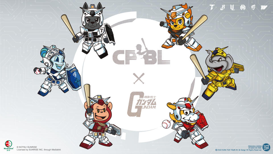 CPBL》《中職 X 鋼彈》聯名不只開季這一波 還有更強的在規劃