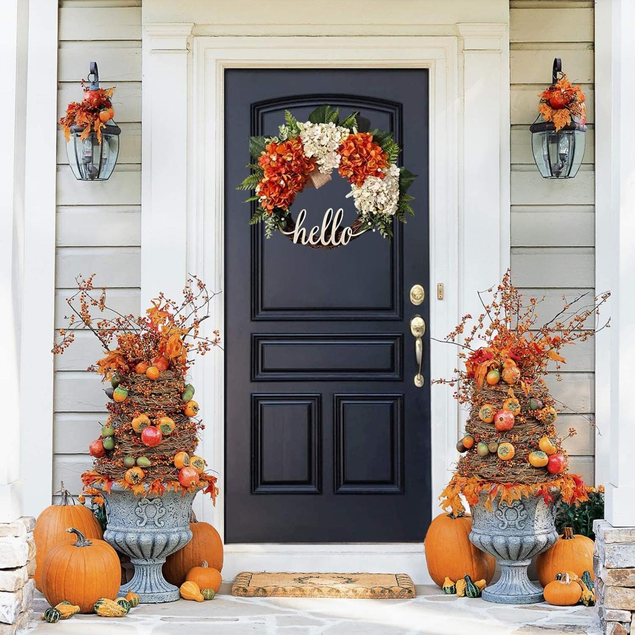 Hydrangea Wreath, Autumn Wreath