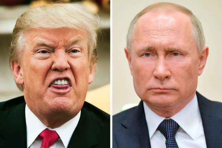 Donald Trump y Vladimir Putin