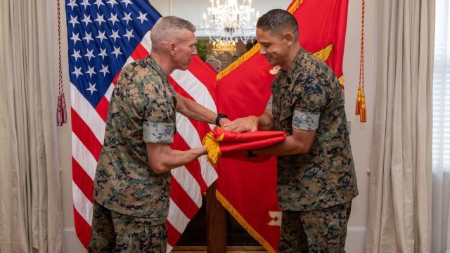 Sgt. Maj. Carlos A. Ruiz, Force Sergeant Major, Marine Forces