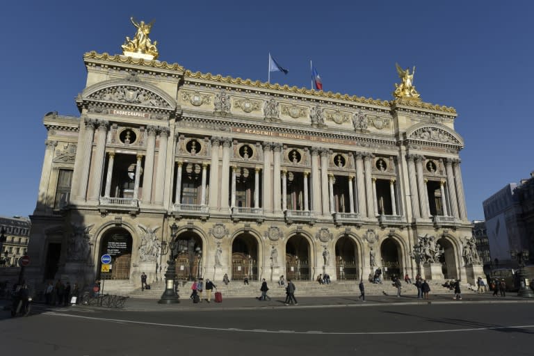 The Opera Garnier in Paris, photographed November 26, 2015 is among venues accessible to online arts enthusiasts through the new Google Cultural Institute, an immersive 360-degree experience that takes users into global arts spaces