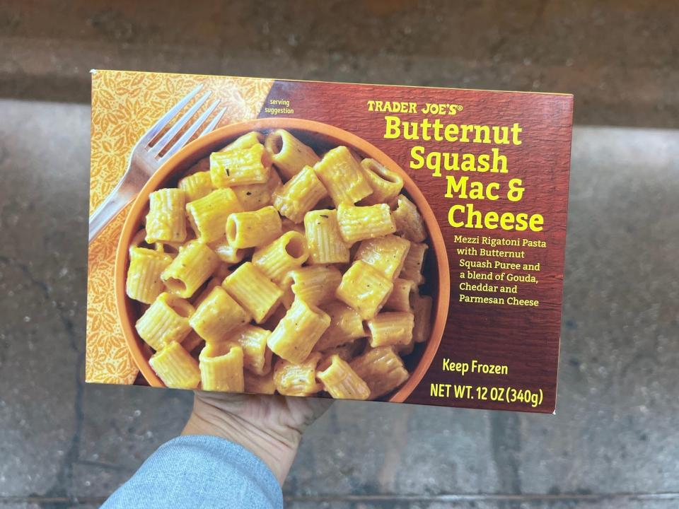 Trader Joe's butternut-squash mac and cheese
