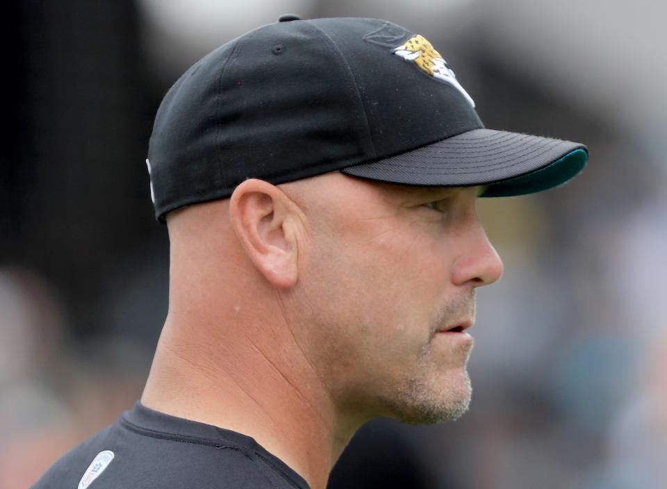 The Jacksonville Jaguars have fired head coach Gus Bradley after his 14-48 record with the team. (Getty Images)