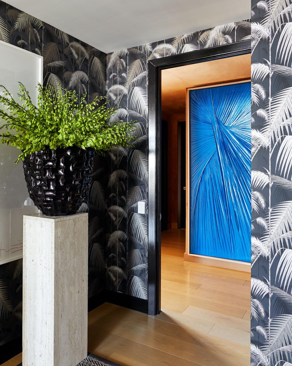 Inside Fashion Designer Brian Atwood’s Vibrant Apartment 64 Floors Above Manhattan
