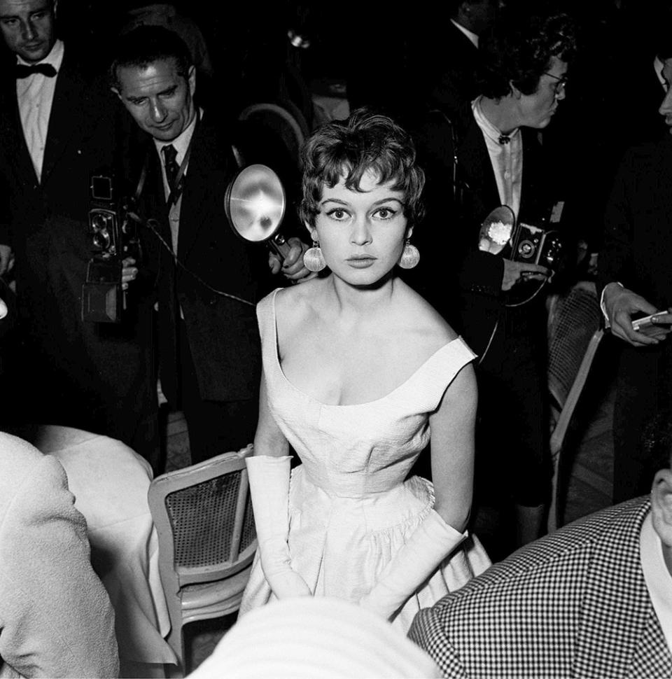 French actress Brigitte Bardot at the Ninth Cannes Film Festival in 1956, the year Roger Vadim’s And God Created Woman made her a star.