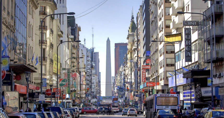 阿根廷首都布宜諾斯艾利斯。（示意圖／pixabay）