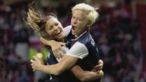 Alex Morgan scored in extra time as the United States beat Canada 4-3 in a women's soccer semifinal at the London Olympics. The U.S. will face Japan in the gold medal game on Thursday. (Aug. 6)