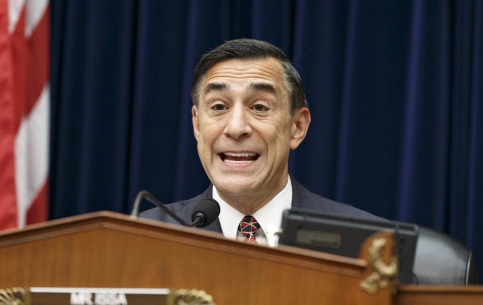 El representante republicano Darrell Issa sería el más rico de todos los congresistas. (AP)