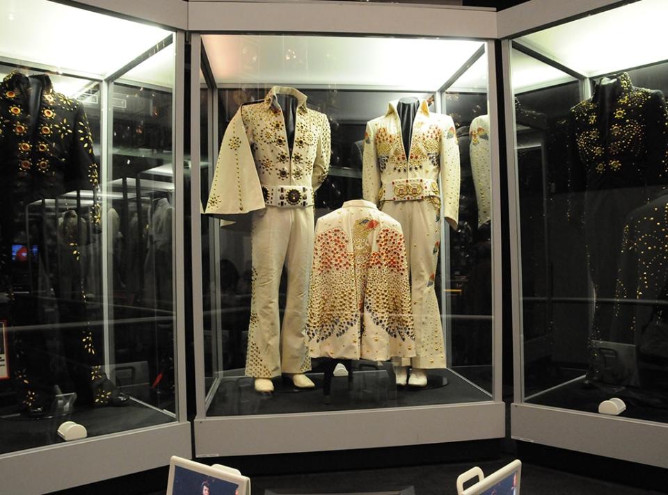 <p>The property offers ticketed visits for guests to see Elvis' jumpsuits and classic car collection, as well as his personal home, <strong>Vernon Presley</strong>'s business office, Elvis' trophy building, his racquetball center and the meditation garden, where the King of Rock and Roll was laid to rest.</p>