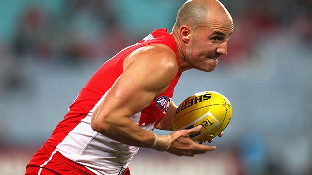 Kennelly in 2011, his final year in the AFL. Image: Getty