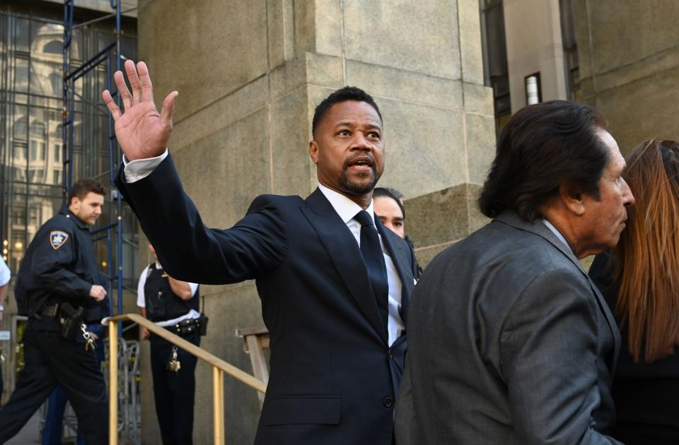 Cuba Gooding Jr. has been indicted on three counts of forcible touching involving three women in Manhattan bars and restaurants in June 2019, October 2018 and September 2018. He has pleaded not guilty.