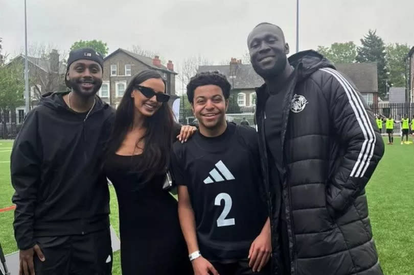 Stormzy and Maya with two others