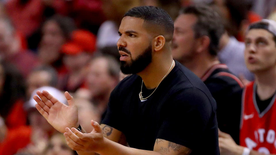 Drake wants to see another basketball team in Toronto. (Photo by Gregory Shamus/Getty Images)