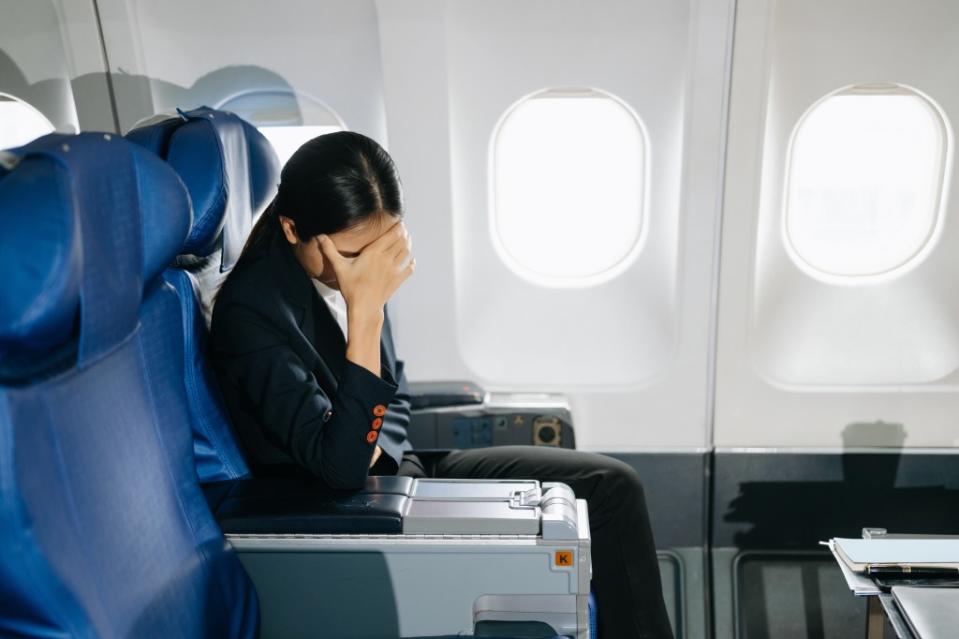 Cooler temperatures on planes help reduce motion sickness during turbulence. Nuttapong punna – stock.adobe.com