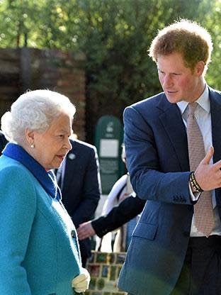 Taking tea with the Queen