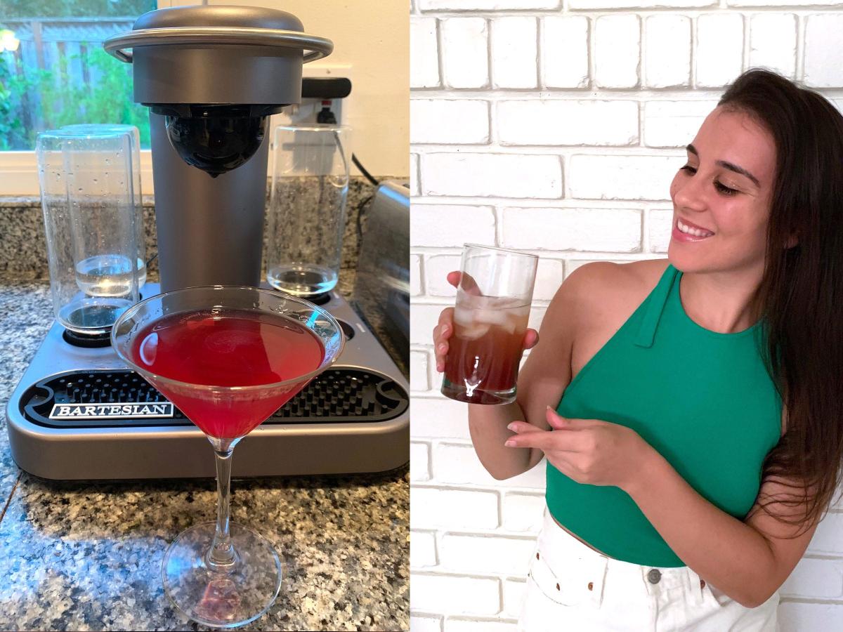 I tried Oprah Winfrey's favorite cocktail machine, which whips up