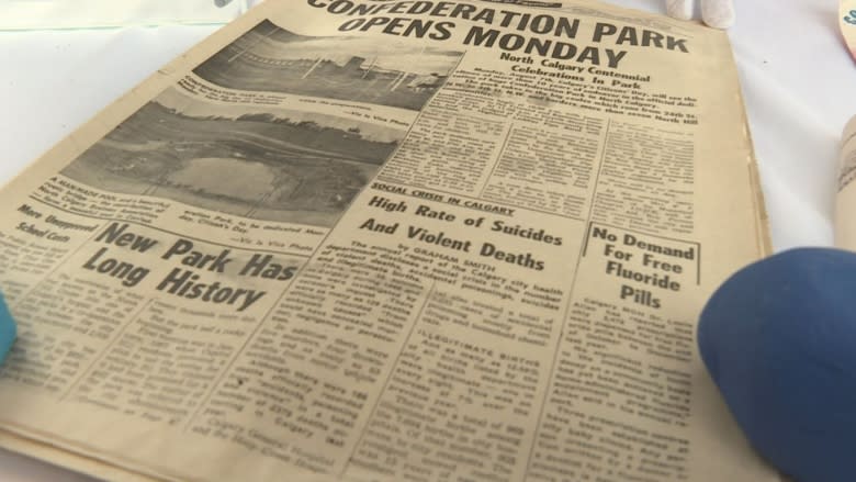 A snapshot in time: capsule buried in Calgary's Confederation Park in 1967 opened on Canada Day