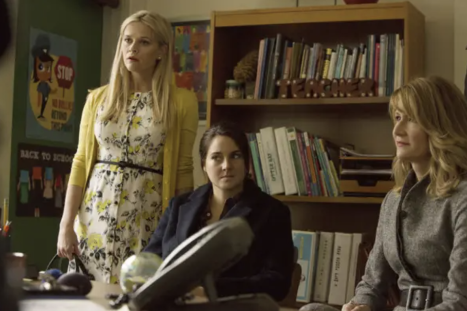 confused faces from big little lies