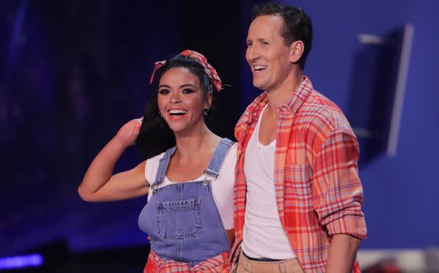 Vanessa Bauer and Brendan Cole (Photo: Matt Frost/ITV/Shutterstock)