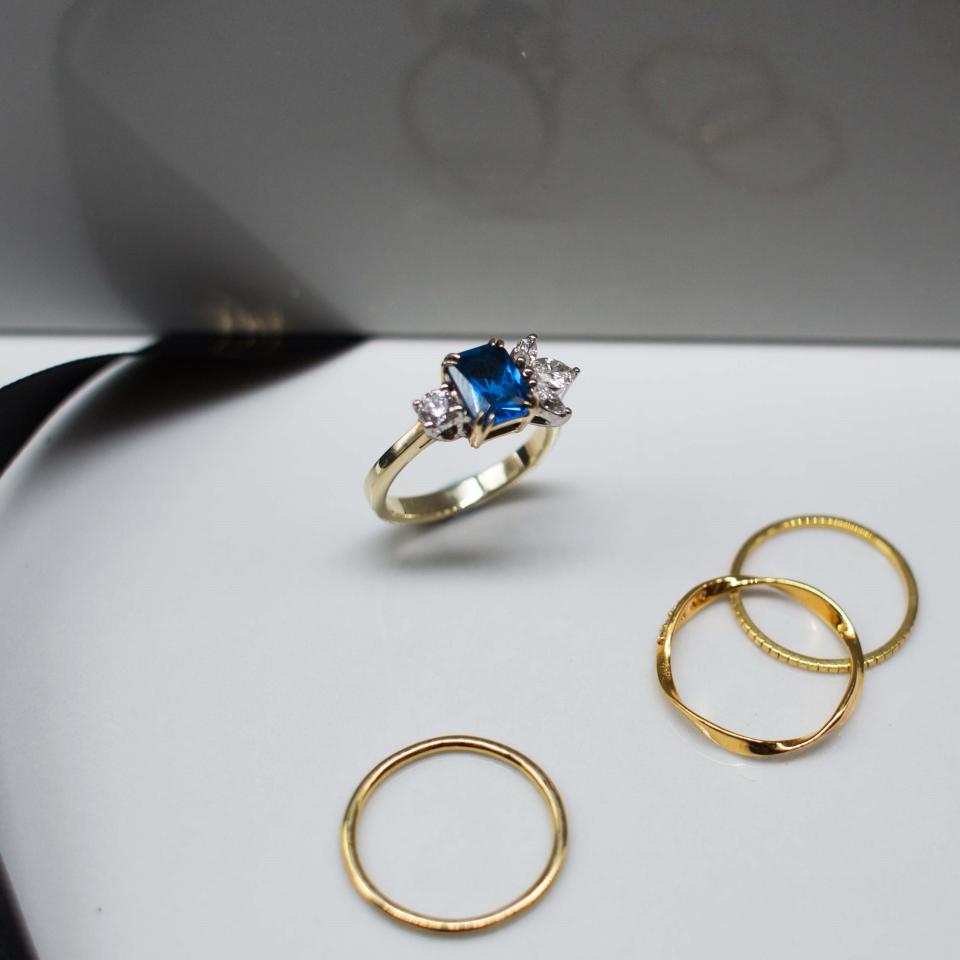 The London Topaz Ring by Lily Designs London