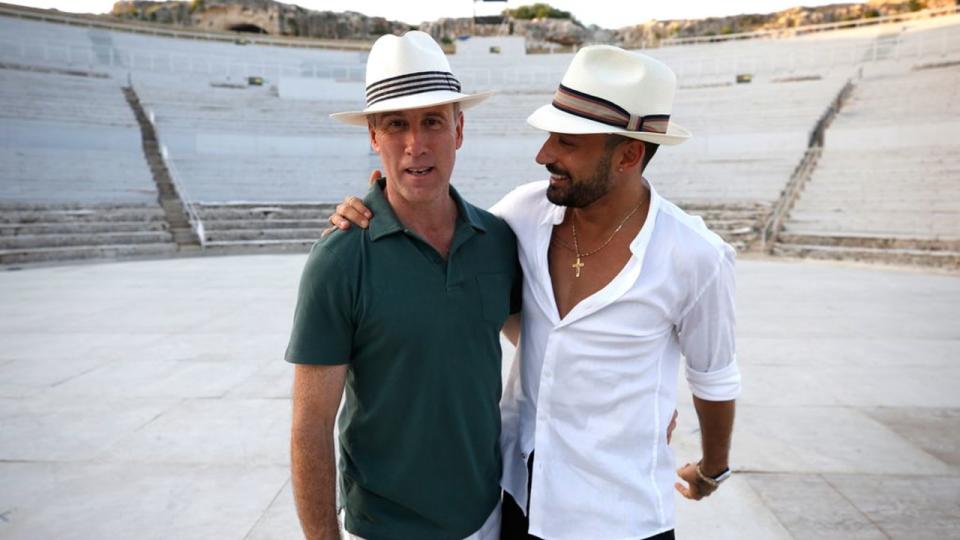 Anton Du Beke and Giovanni Pernice in Sicily 