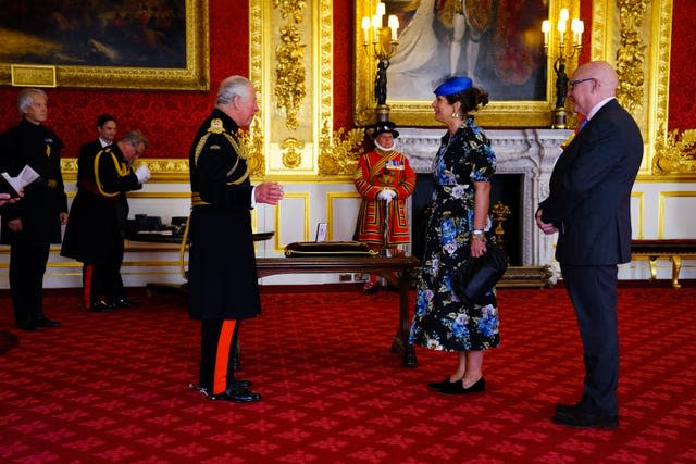 Investiture at St James’s Palace