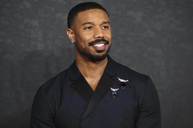 Michael B. Jordan and Jonathan Majors at the CREED III London