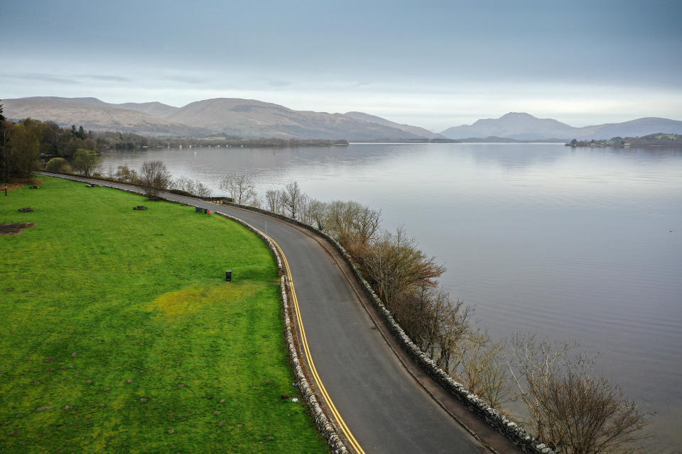 A view of Loch Lemond near Balloch