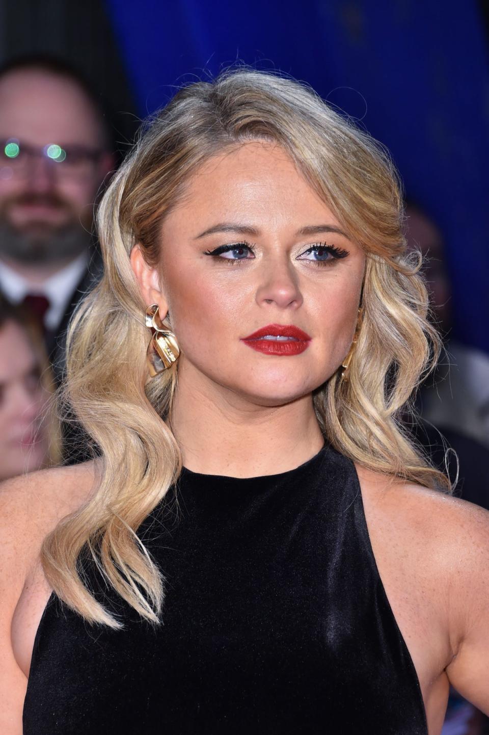 Actor and TV presenter Emily Atack has spoken out about cyber-flashing and the distress it can cause (Matt Crossick/PA) (PA Archive)