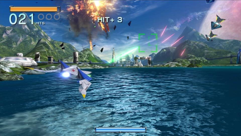 <p>Delays sadly stole this anticipated Wii U game from its planned holiday release, but never fear: Fox, Slippy, Peppy, and Falco are now on target for April. Will its space dogfighting gameplay satisfy Wii U owners or make them barrel roll to another system?</p>