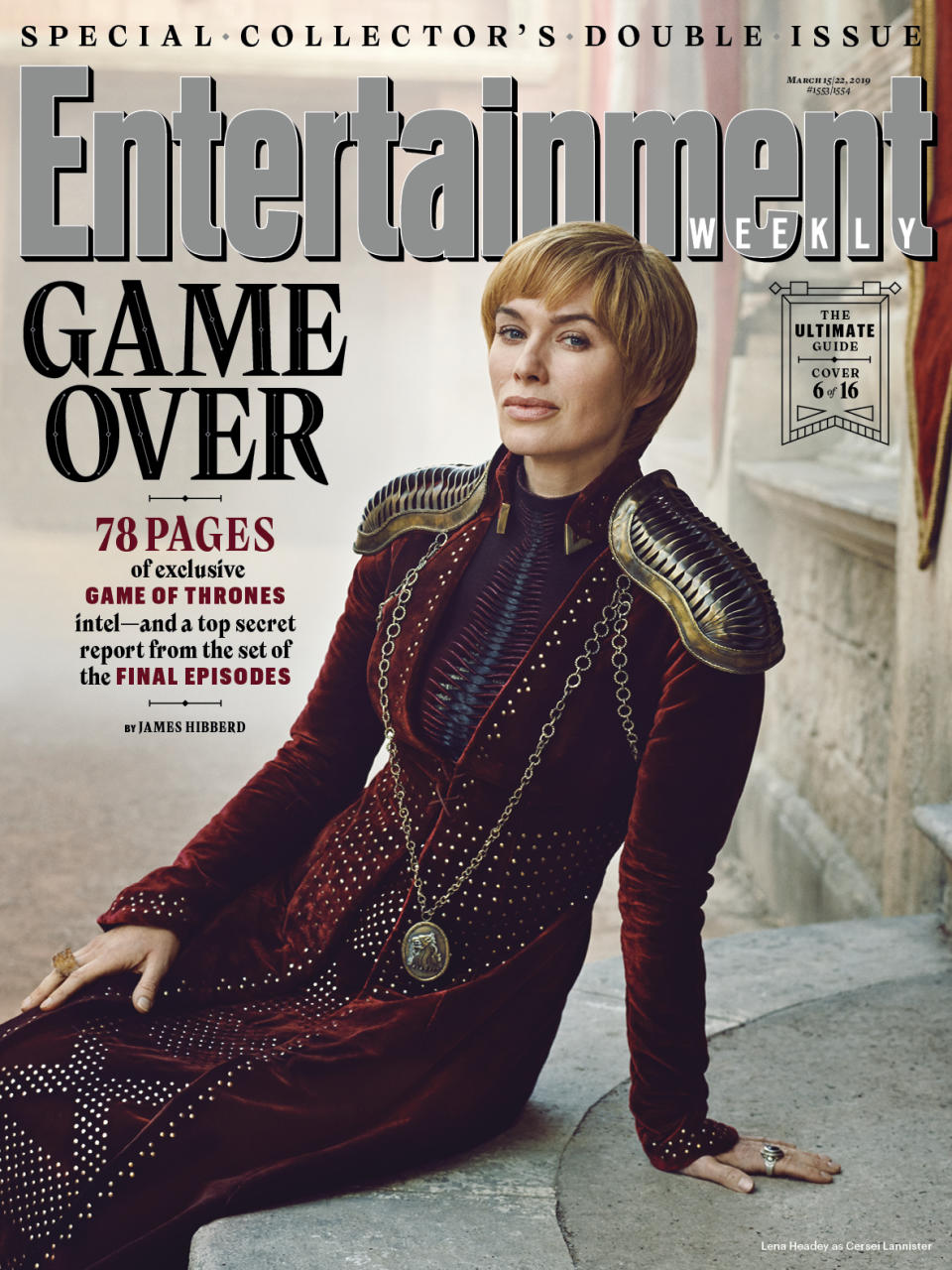 Cersei Lannister (Photo: Marc Hom for EW)