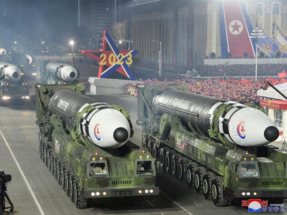 North Korea parade