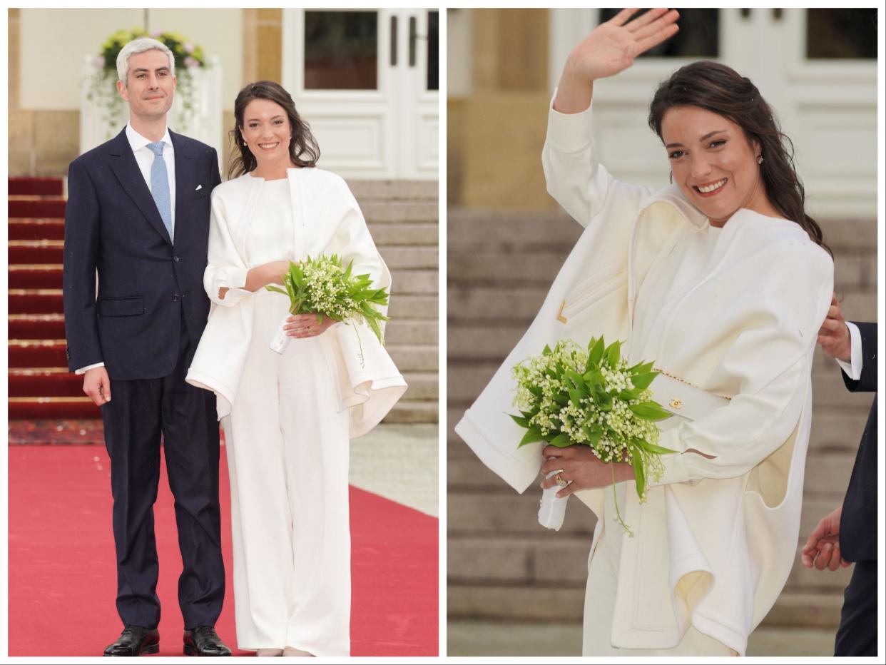 Alexandra of Luxembourg and Nicolas Bagory royal wedding