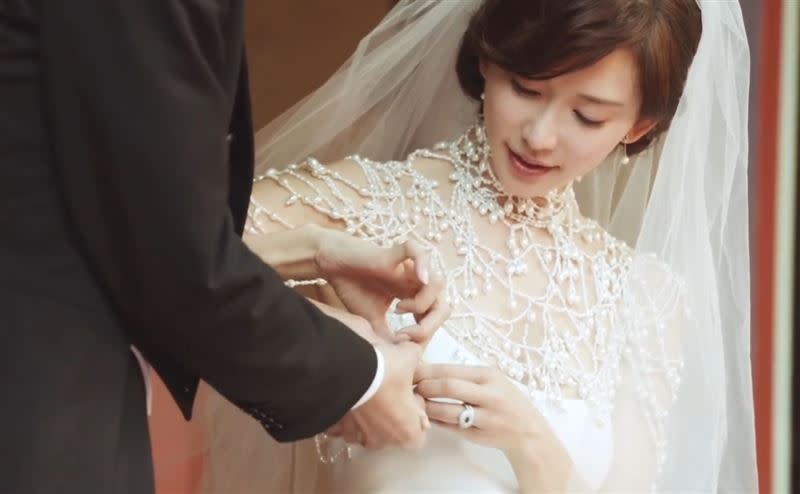 林志玲和AKIRA結婚3周年，罕見向老公告白，「最好的時間，我遇見了你」。（圖／翻攝自林志玲臉書）