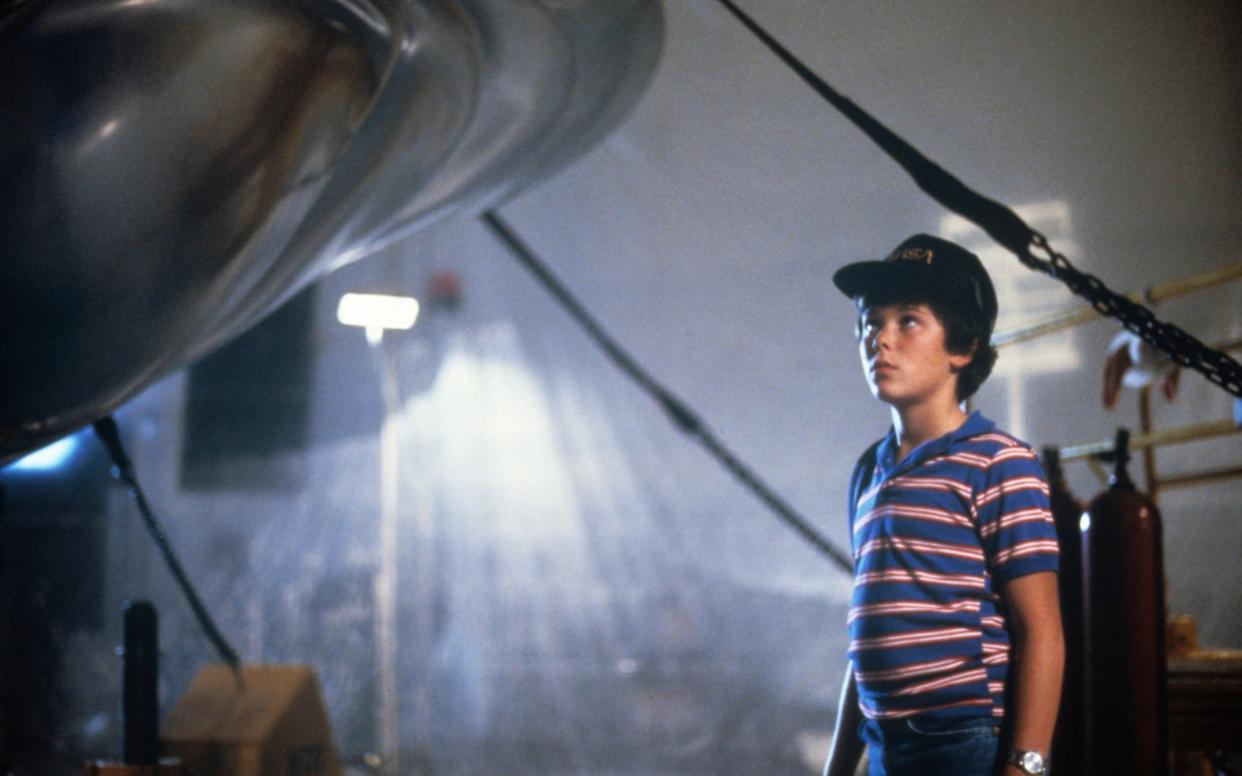 Joey Cramer, aged 12, in Flight of the Navigator - Alamy